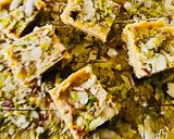 A picture of step 9 of Khas Khas Badam Burfi.