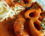 Une image de l'étape 5 de Anneaux d’Encornets à la provençale au Cook Expert.