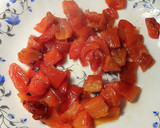 Foto del paso 10 de la receta: Pollo en salsa confitada de cebolla roja y pimiento asado