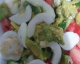 A picture of step 4 of Avocado and watermelon salad.