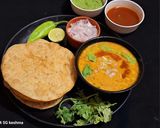 A picture of step 6 of Protein rich Sindhi Dal Pakwan for breakfast or brunch.