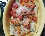 Foto del paso 6 de la receta: Canelones 🌯rellenos de espinaca con salsa de cherrys🍅