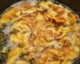 A picture of step 5 of Thai-style omelette soup with pork balls.