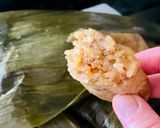 Foto langkah ke 8 dari resep Lapek Sagan / Selimpok /Lepat Pisang.