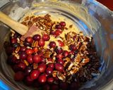 Une image de l'étape 2 de Gâteau pecan cranberries.