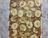 Foto del paso 2 de la receta: Trenza de chocolate, plátano y nueces