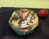 Foto del paso 7 de la receta: Milhoja de patata, foie y trufa
