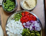 A picture of step 1 of Smoked Paneer Tikka Sandwich.