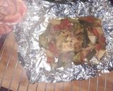 A picture of step 6 of Fish with soutay Vegetables & Baked Fishy Parcels.