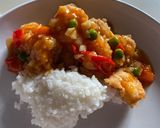 Foto langkah ke 4 dari resep Udang Saus Asam Manis.