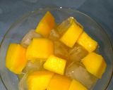 Foto langkah ke 3 dari resep Es Mangga Kocok Susu.