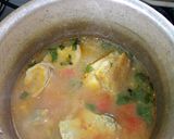 A picture of step 2 of White Rice with Goat meat and Assorted Pepper Soup.
