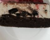 Pas rețetă Tort cu cremă de brânză și biscuiți oreo 3 fotografie