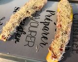 Une image de l'étape 7 de Courgette jaune farcie pancetta tomates emmental aux épices et origan (recette plancha).
