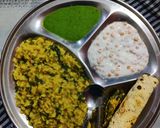 પાલક મેથી ની વઘારેલી ખીચડી (Palak Methi Vaghareli Khichdi Recipe In Gujarati) રેસીપી સ્ટેપ5ફોટો
