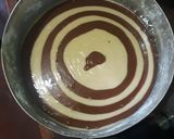 A picture of step 4 of Chocolate-Vanilla Marble Cake #authorsmarathon#.