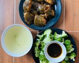 Hình bước làm 7 của món Cá chình kho tiêu ăn kèm bông cải xanh luộc