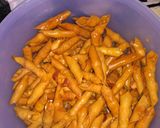 Foto langkah ke 2 dari resep Kacang sembunyi pedas manis.