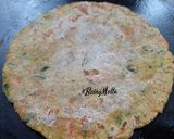 A picture of step 4 of Saat Dhan Parathas.