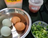 Foto langkah ke 1 dari resep Telur Dadar ala Padang (Telur Bebek).