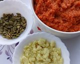 A picture of step 13 of Tricolor special Carrot Halwa.