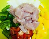 รูปขั้นตอนการทำที่ 2 ของ หมูผัดพริกไทยดำ