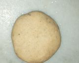 A picture of step 4 of Ajwain poori.