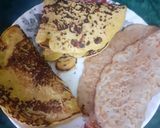 बेसन का चीला और मीठा चीला (Besan ka cheela aur meetha cheela recipe in hindi) रेसिपी चरण 5 फोटो
