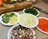 A picture of step 2 of My husband’s favorite Chicken Jook 닭죽.