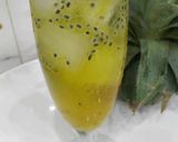 A picture of step 5 of Chia seeds Pineapple Beverage.