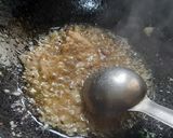 A picture of step 5 of Dhaba style paneer tikka masala gravy.