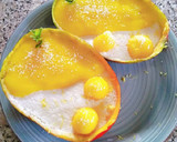 Foto del paso 9 de la receta: Mangos 🥭 rellenos de mousse de coco 🥥