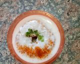 A picture of step 9 of Dahi wada.