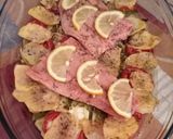 Foto del paso 4 de la receta: Salmón al horno con verduras