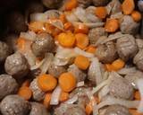 Meatball, Carrot, and Onion Soup recipe step 3 photo