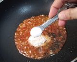 A picture of step 2 of Three Color Hot Salad.