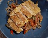 Foto del paso 12 de la receta Noodles de arroz con verduras y tortilla