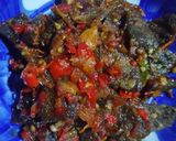 Foto langkah ke 4 dari resep Dendeng lado merah.