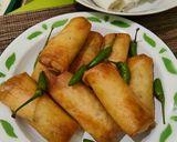 Foto langkah ke 10 dari resep Lumpia Bihun & Sayur.