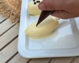 Foto del paso 4 de la receta: Fantasmas de plátano y chocolate blanco para Halloween