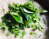 A picture of step 2 of White kurma.