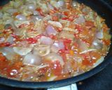 Foto langkah ke 4 dari resep Tumis T3 Tempe Teri Terong bumbu iris simple.