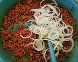 Foto del paso 7 de la receta: Taquitos de longaniza con papas y nopales