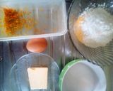 Foto del paso 1 de la receta: Galletitas cookies de polenta y naranja Miriam