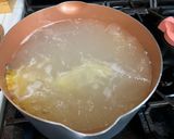 A picture of step 2 of Fettuccine Alfredo with Italian Meatballs & Mushrooms.