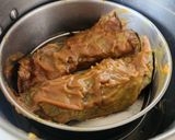 A picture of step 5 of Alvi Pattarveliya Patra - Authentic Gujarati Snack - Colocasia Leaves Steamed Rolls.
