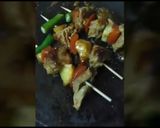 A picture of step 5 of Juicy Mutton skewer.