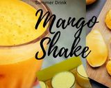 A picture of step 3 of Mango shake.