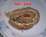 A picture of step 12 of Beef steam kabab roll.
