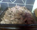A picture of step 2 of Amazing Beef Goulash.